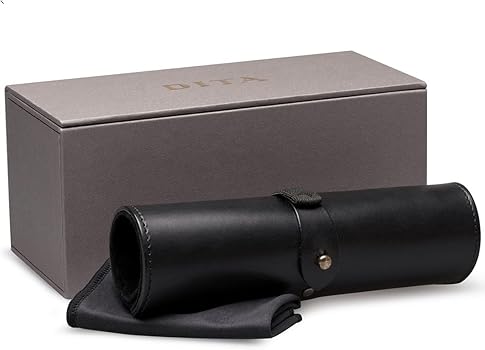 Amazon.com: Dita KOHN DTS119-49-04AF Sunglasses Black - White Gold